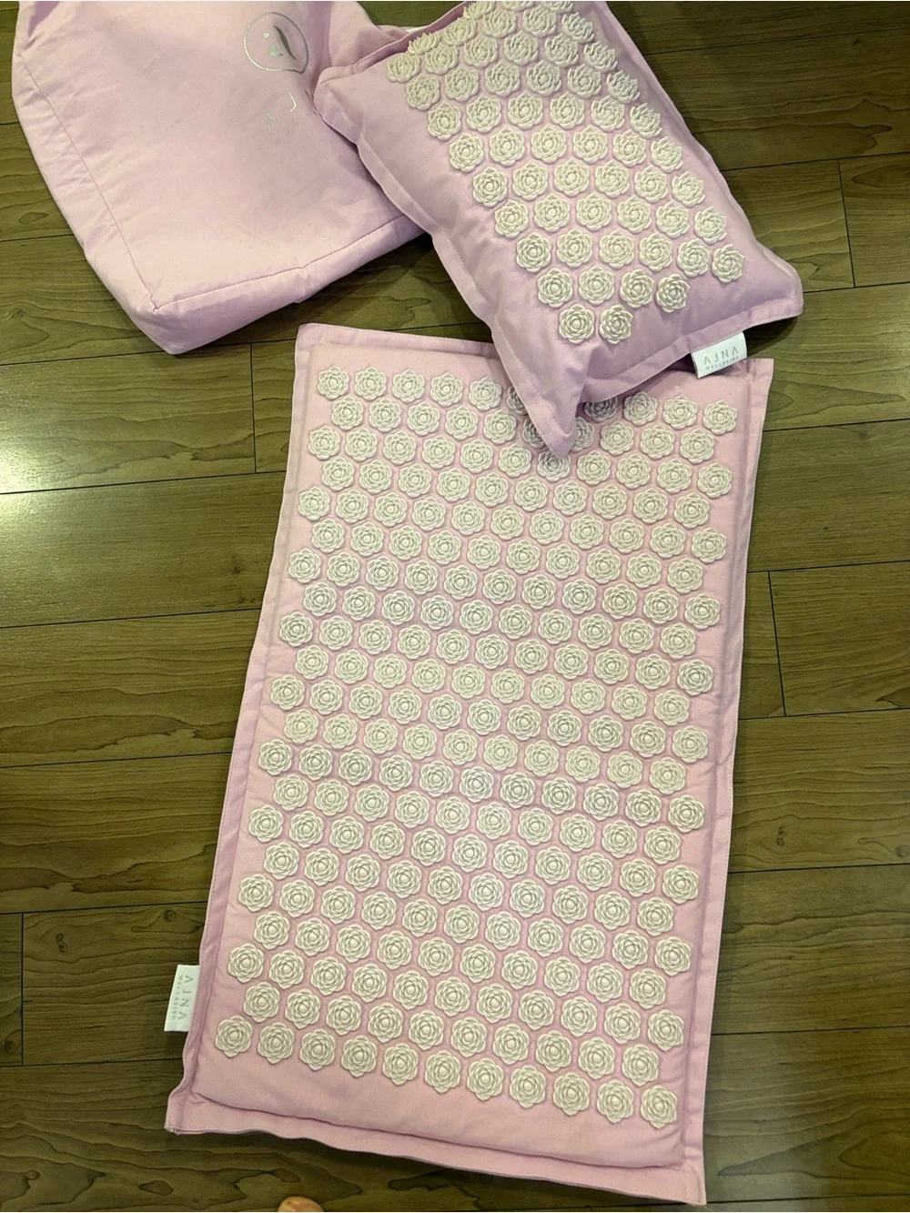 Acupressure Mat & Pillow Set - Pink for Relaxation